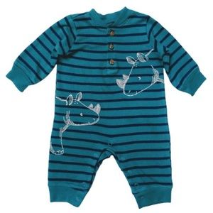 Carter’s baby boy romper NB pre-owned
